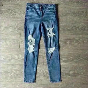 American Eagle High Rise Jegging Size 8 Short